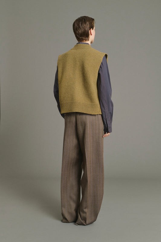 Cardigan Kalyanee - Tilleul - Laine - Femme