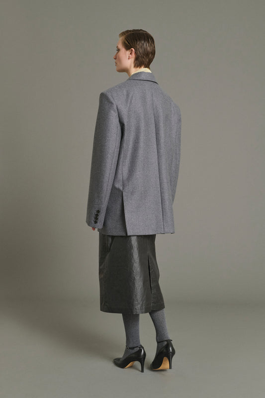 Veste Helga - Gris Chiné - Laine - Femme