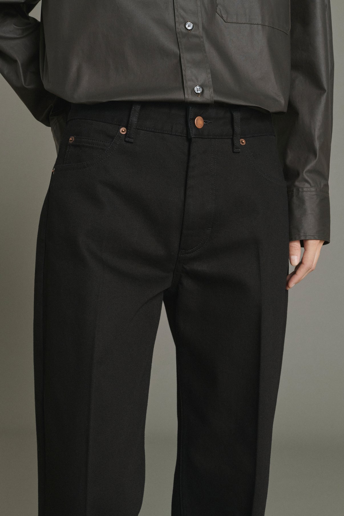 Jeans Jerry - Nero - Cotone - Donna vue 5