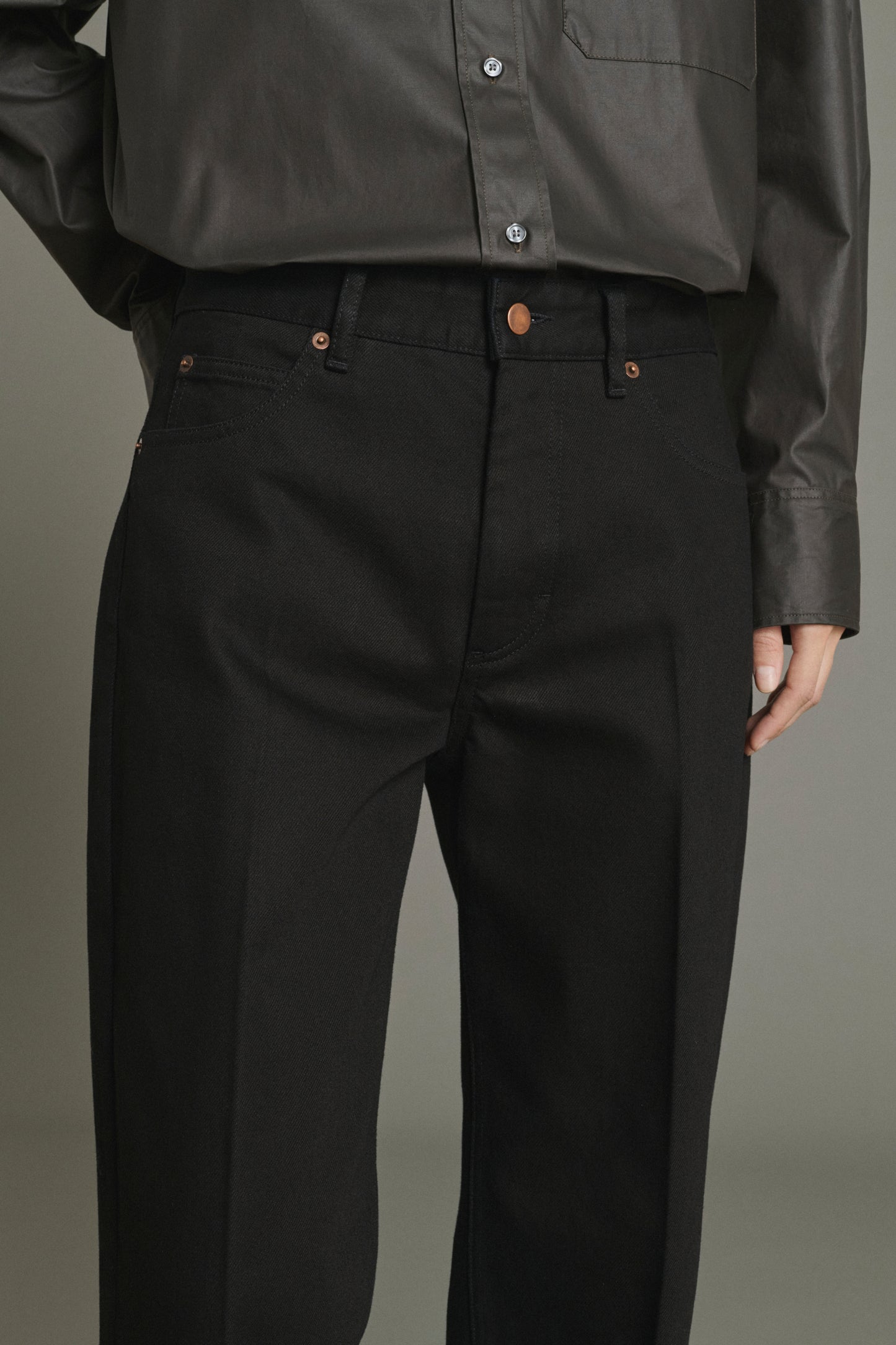 Jeans Jerry - Nero - Cotone - Donna