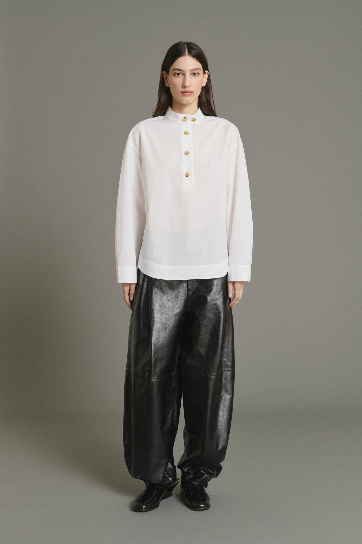 Blusa Lizzie - Bianco Sporco - Cotone - Donna vue 3