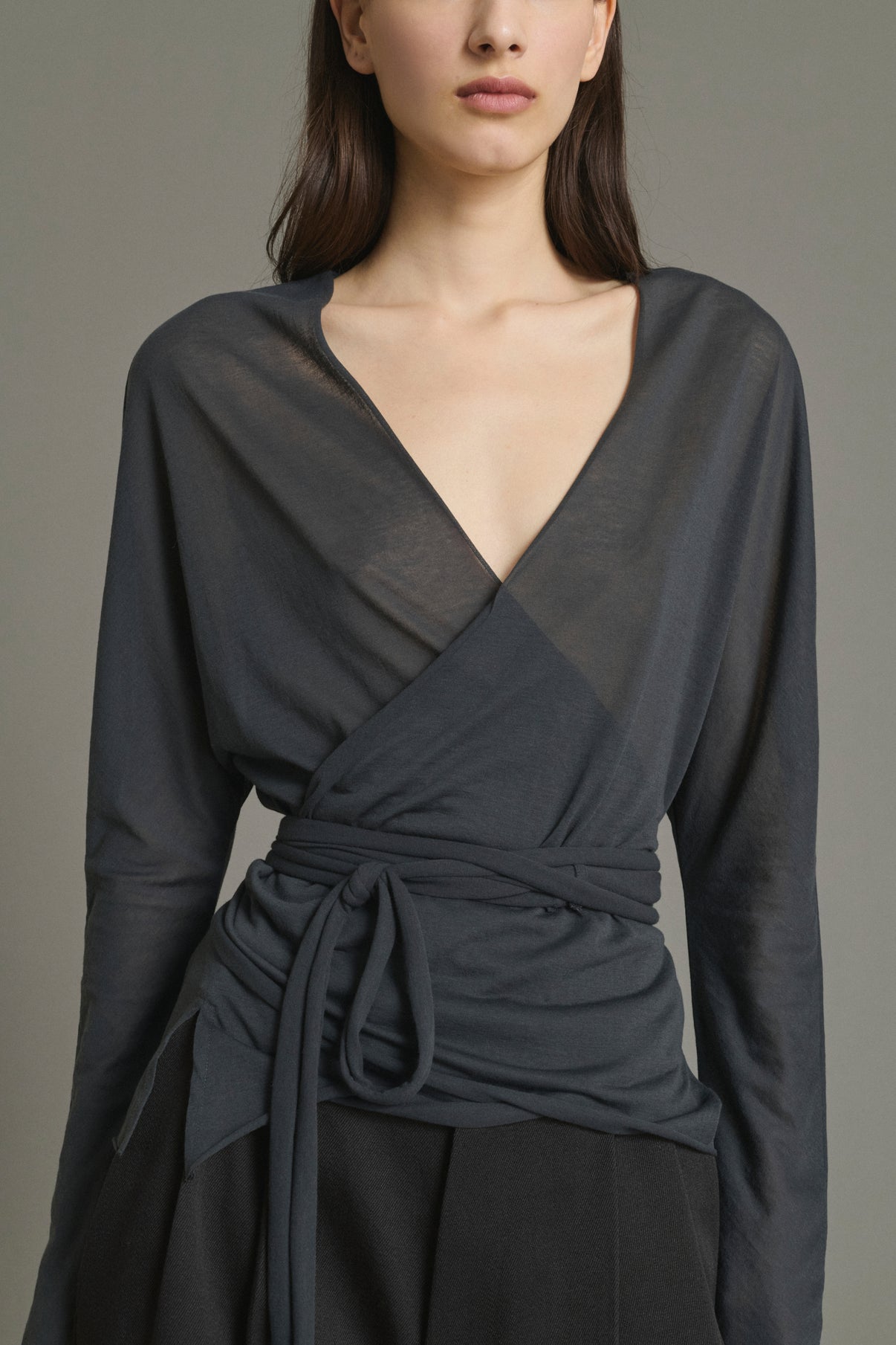 Tee-Shirt Luth - Gris Anthracite - Coton - Femme vue 2