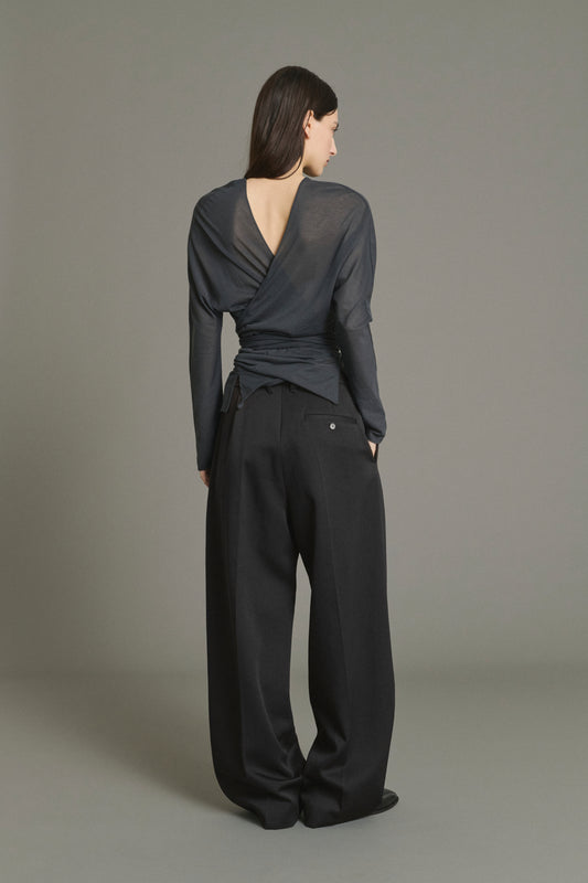 Tee-Shirt Luth - Gris Anthracite - Coton - Femme