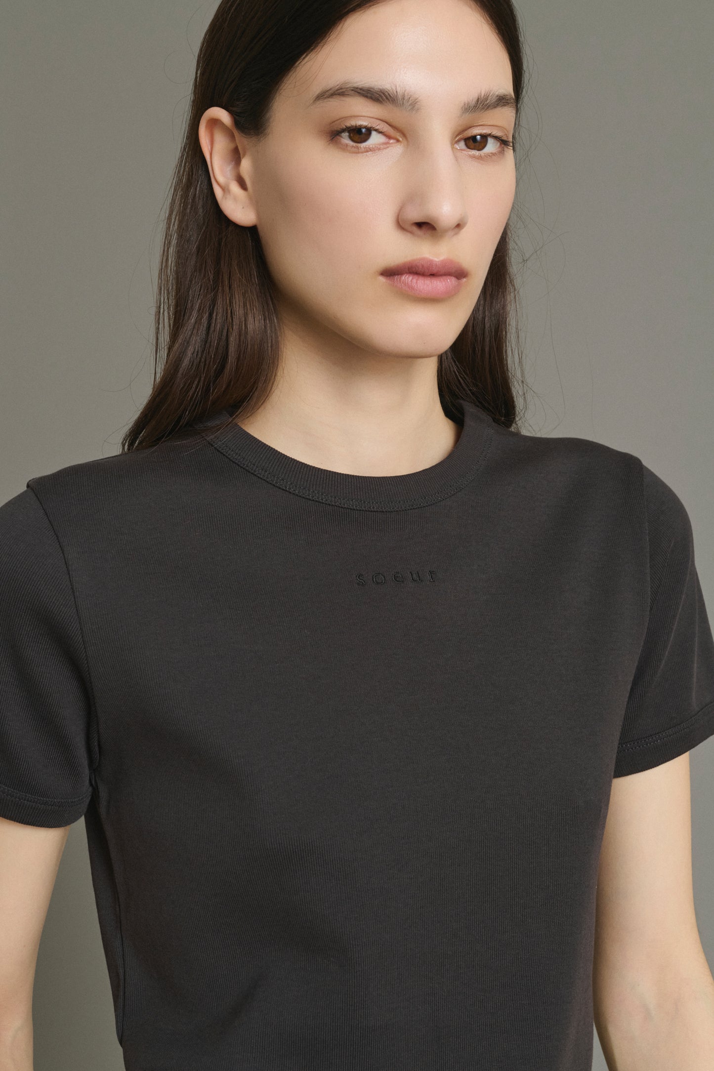 Tee-Shirt Aristide - Charbon - Coton - Femme