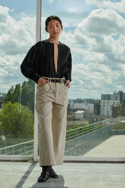 PANTALON PEPINO BEIGE/ECRU