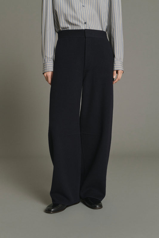Hose Hawk – Deep Navy – Wolle – Damen