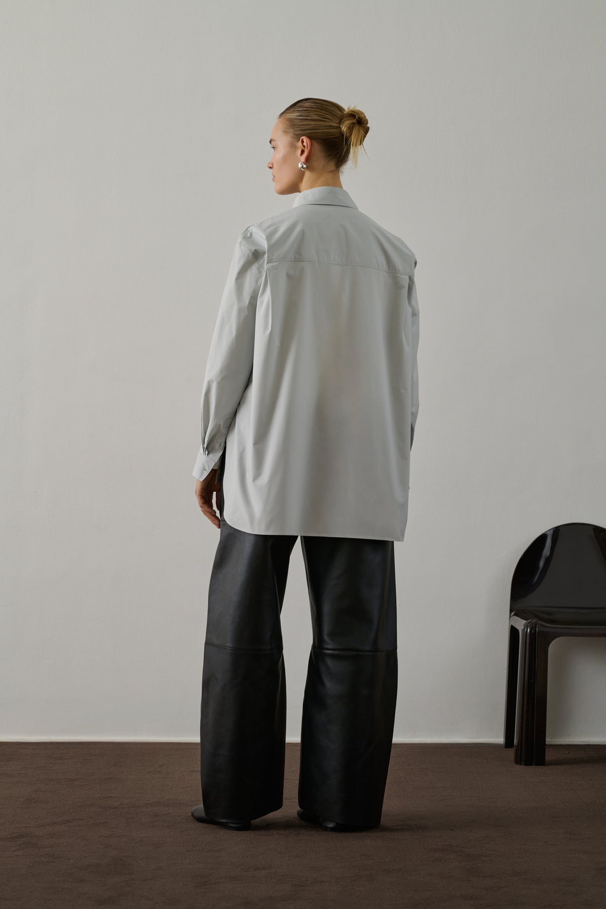 Chemise Grenade - Bleu Ciel - Coton - Femme vue 3