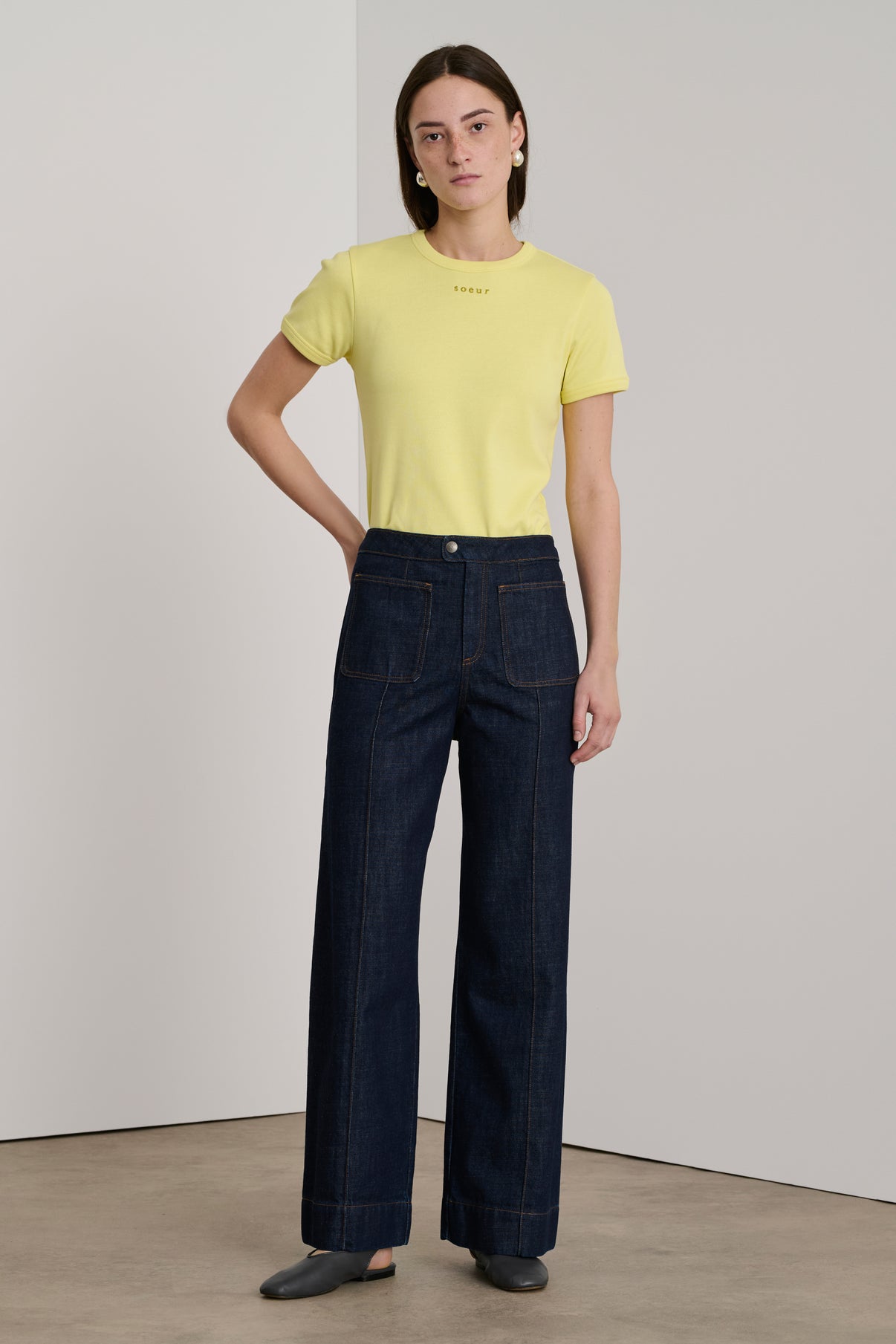 Jean Harry - Brut - Denim - Femme vue 1