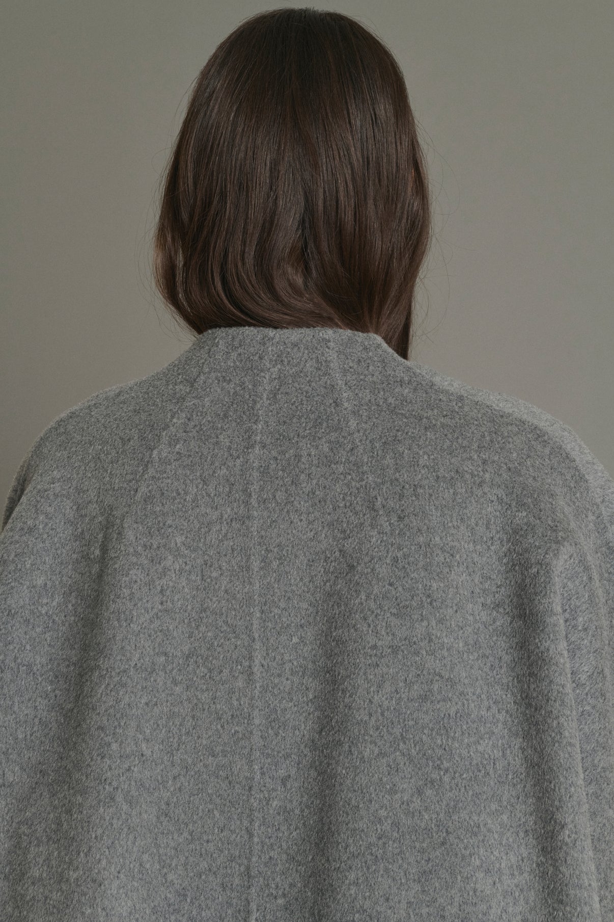 Manteau Harrow - Gris Clair - Laine - Femme vue 4