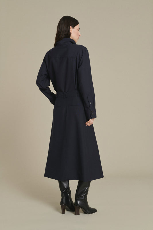 Jupe Varna - Bleu Nuit - Femme
