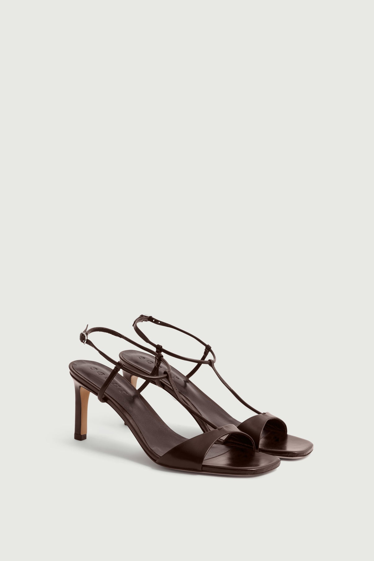 Sandales Cecilie - Marron - Cuir - Femme vue 2