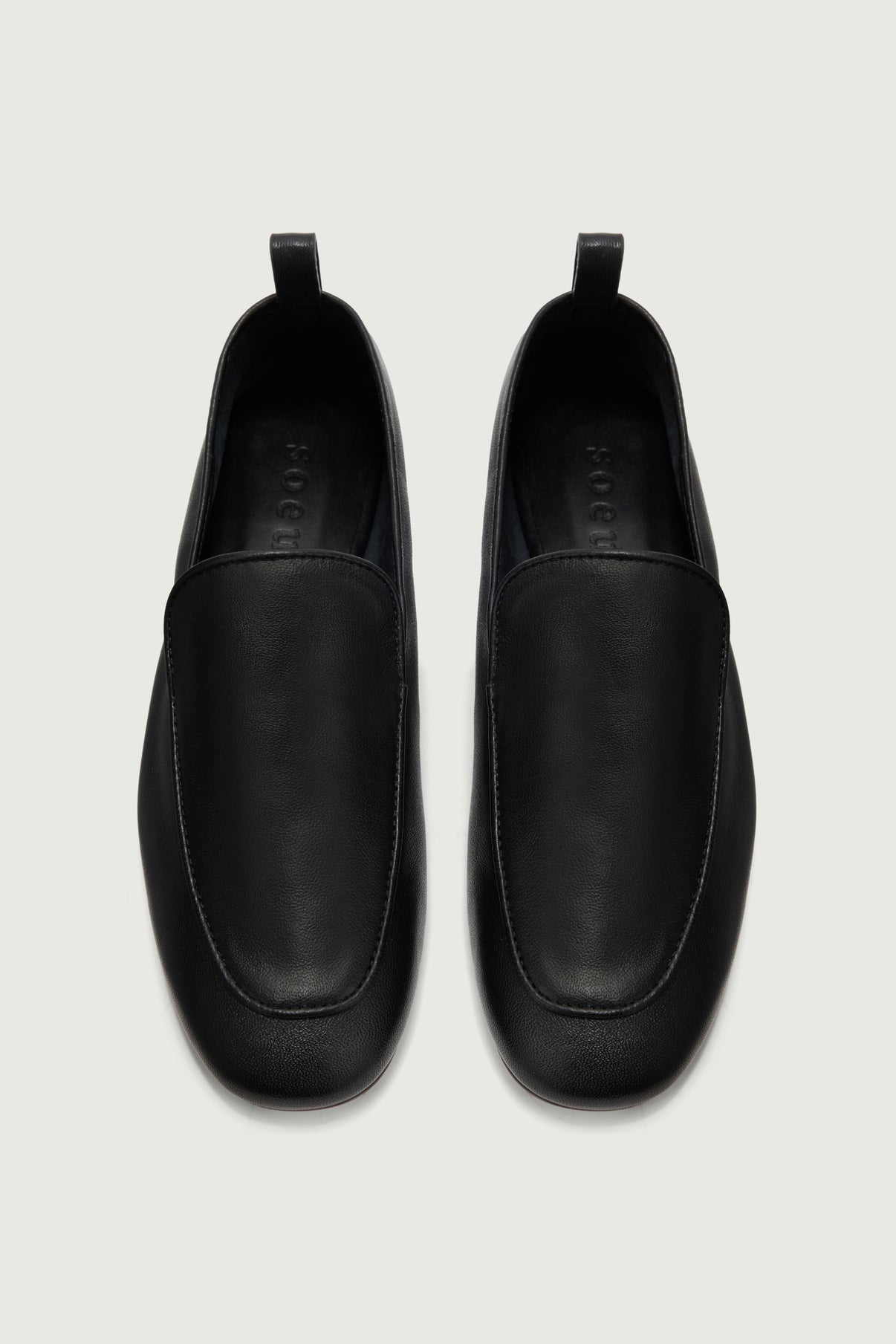 Mokassins Nine - Schwarz - Leder - Damen vue 5