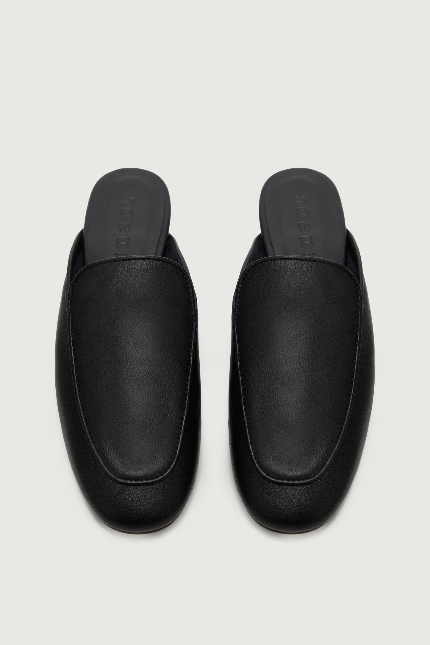 Mules Antonine - Noir - Cuir - Femme