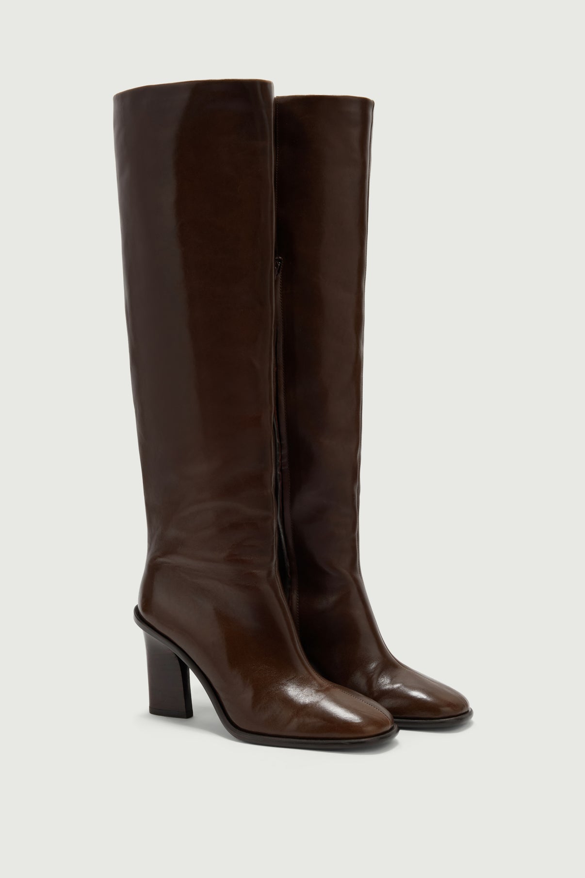 Stivali Livia - Marrone Scuro - Pelle - Donna vue 4