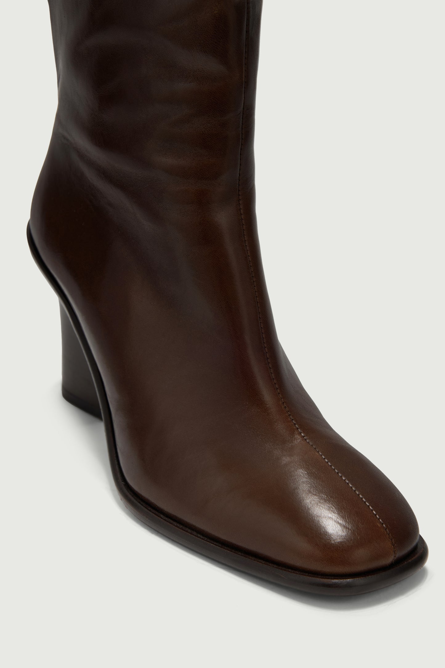 Stivali Livia - Marrone Scuro - Pelle - Donna