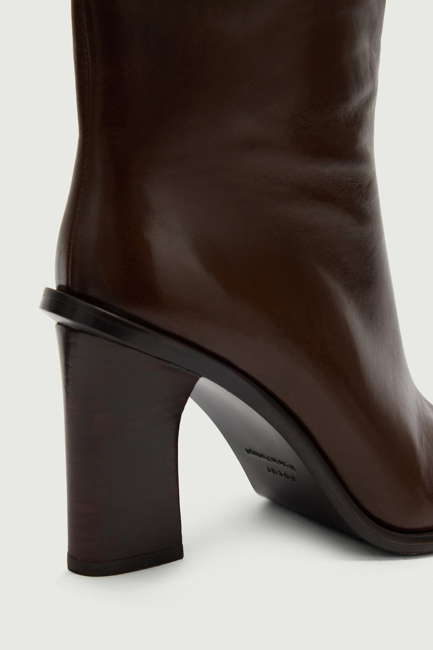 Stivali Livia - Marrone Scuro - Pelle - Donna