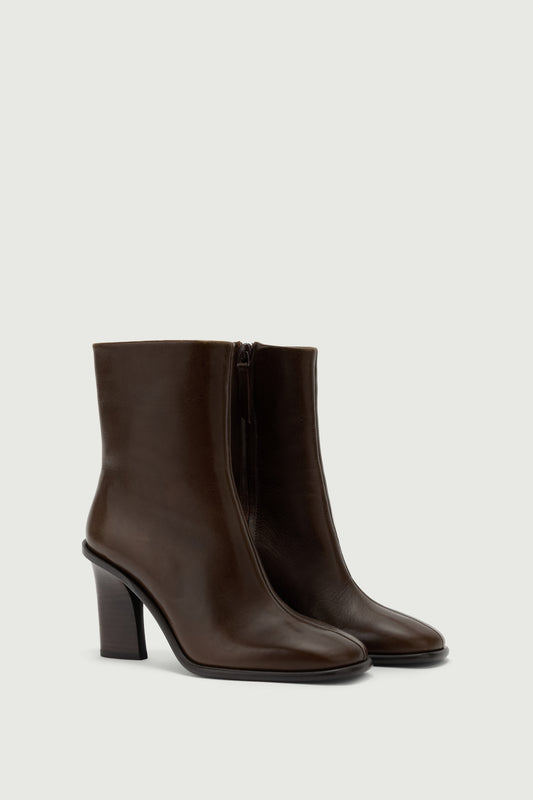 Stivaletti Lollie - Marrone Scuro - Pelle - Donna