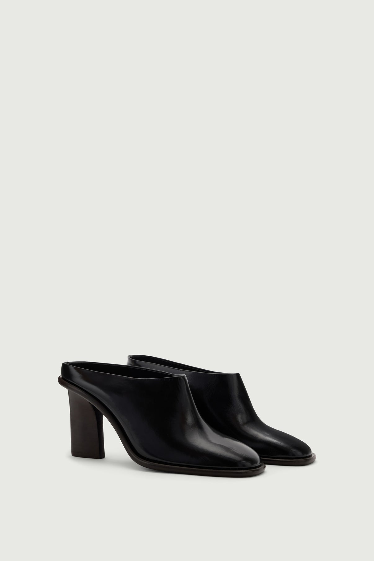 Mules Elba - Schwarz - Leder - Damen vue 2