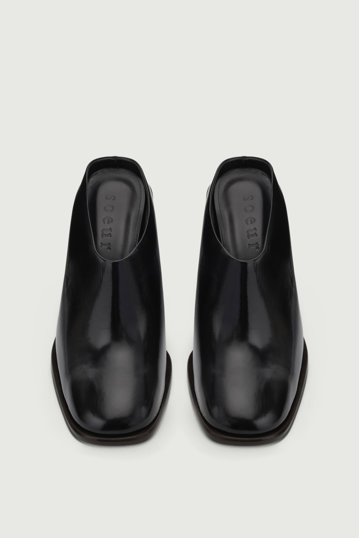 Mules Elba - Schwarz - Leder - Damen
