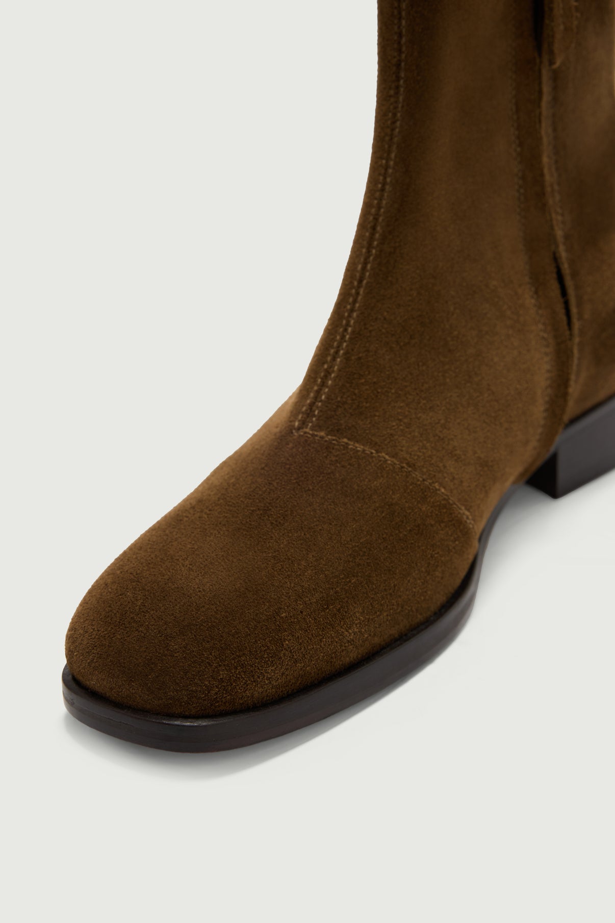 West ankle boots - Brown/Green - Leather - Women vue 3