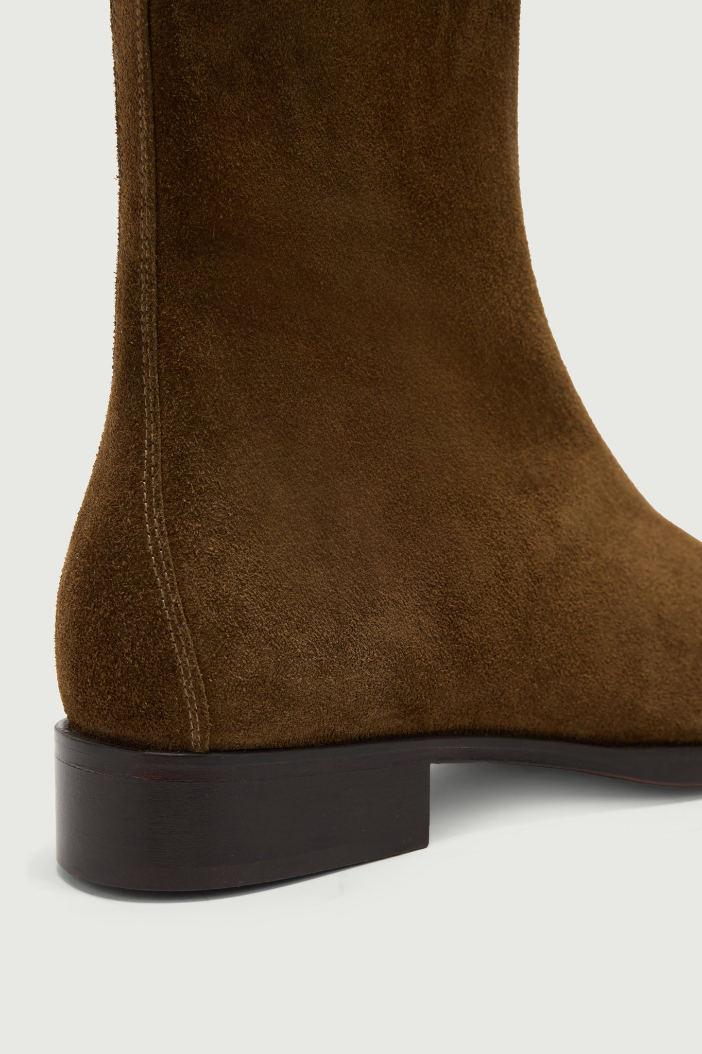 West ankle boots - Brown/Green - Leather - Women