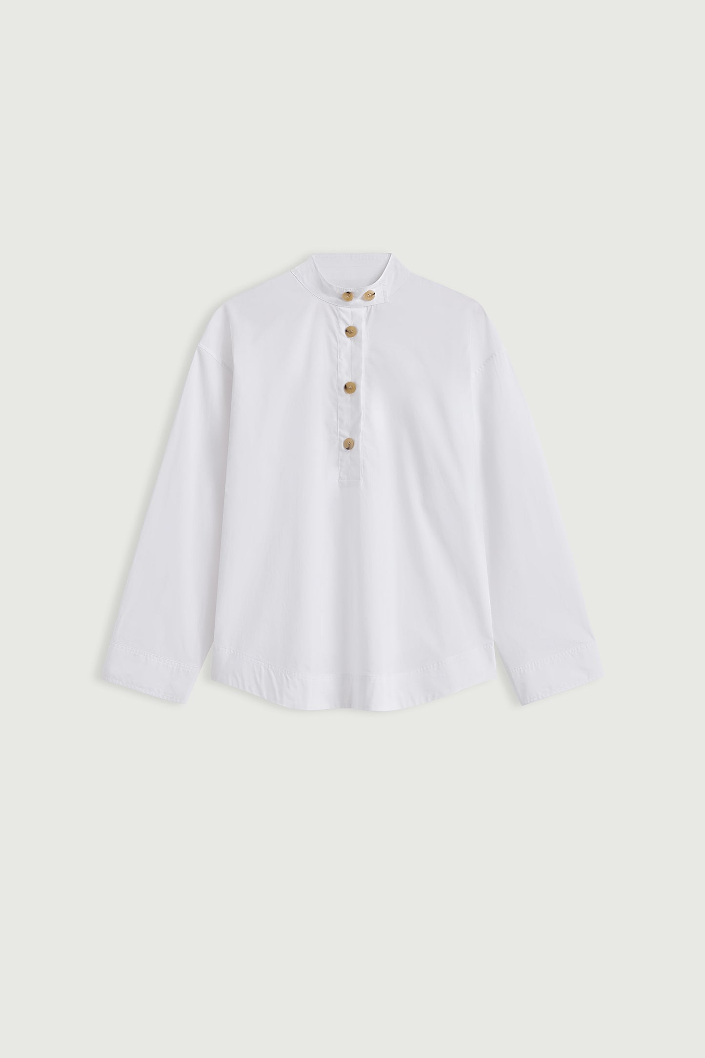 Blusa Lizzie - Bianco Sporco - Cotone - Donna