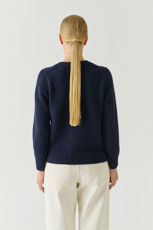 Pullover Envie – Marineblau – Wolle – Damen