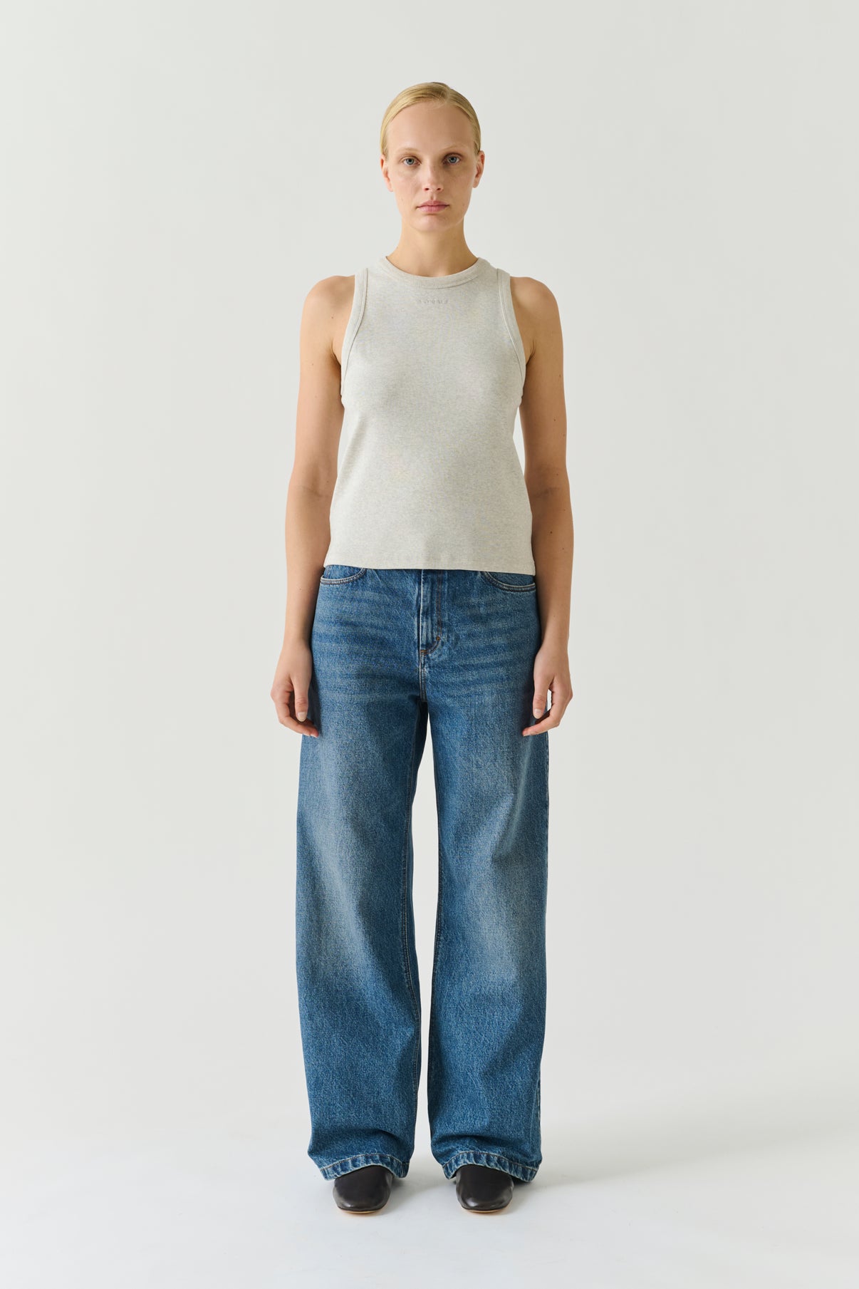T-shirt Dolly - Grigio Chiné - Cotone - Donna vue 1