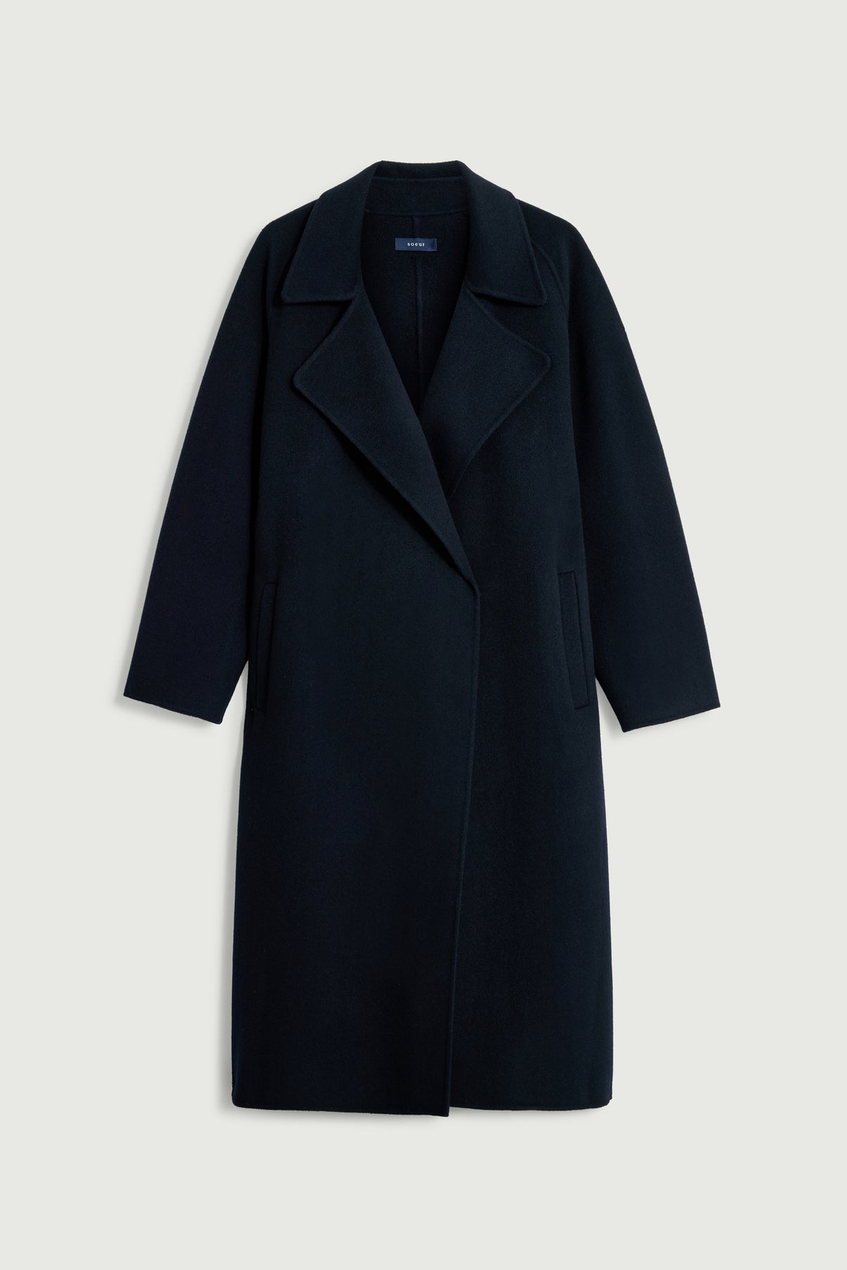 Mantel Harvard - Deep Navy - Wolle - Damen vue 7