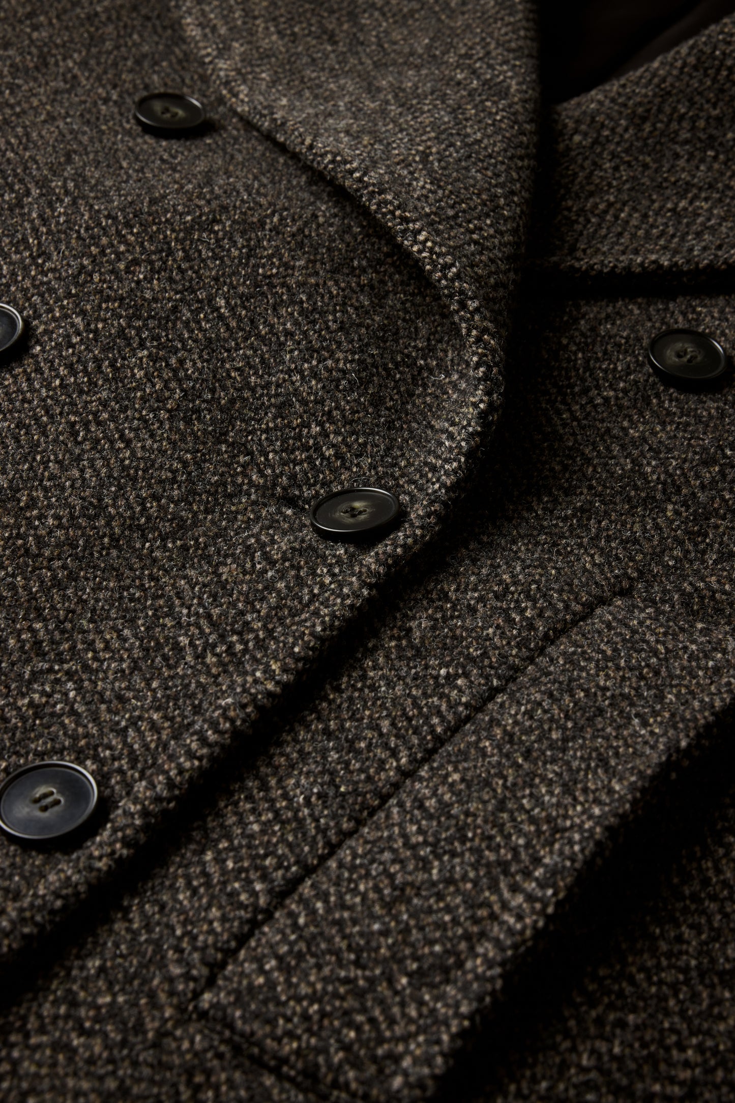 Manteau Joseph - Marron/Noir - Laine - Femme