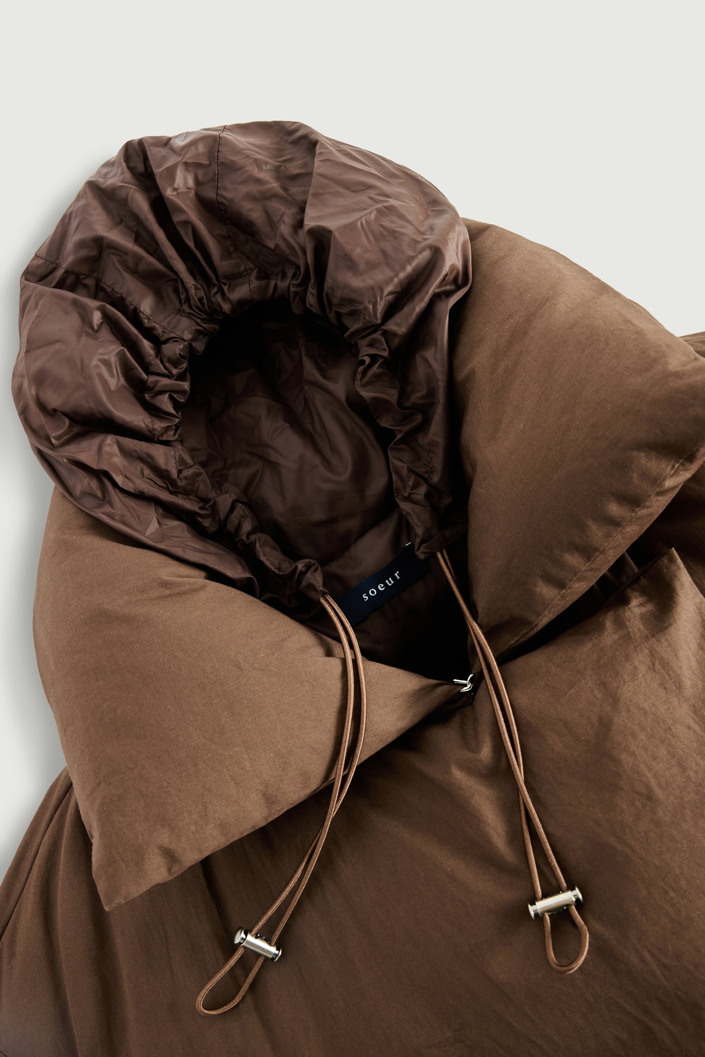 Kelvin puffer jacket - Brown - Cotton - Women