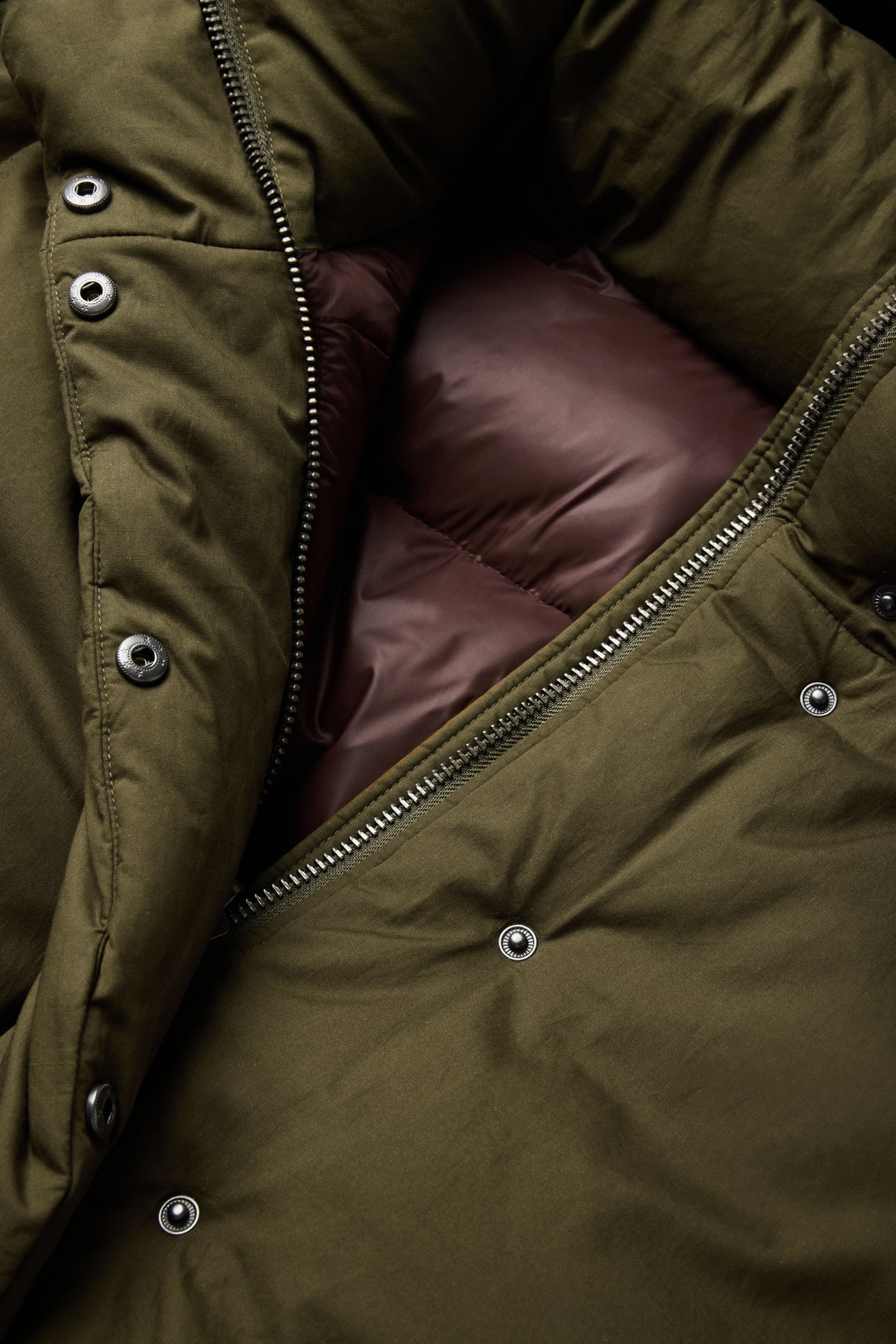 Daunenjacke Java – Khaki – Baumwolle – Damen vue 8