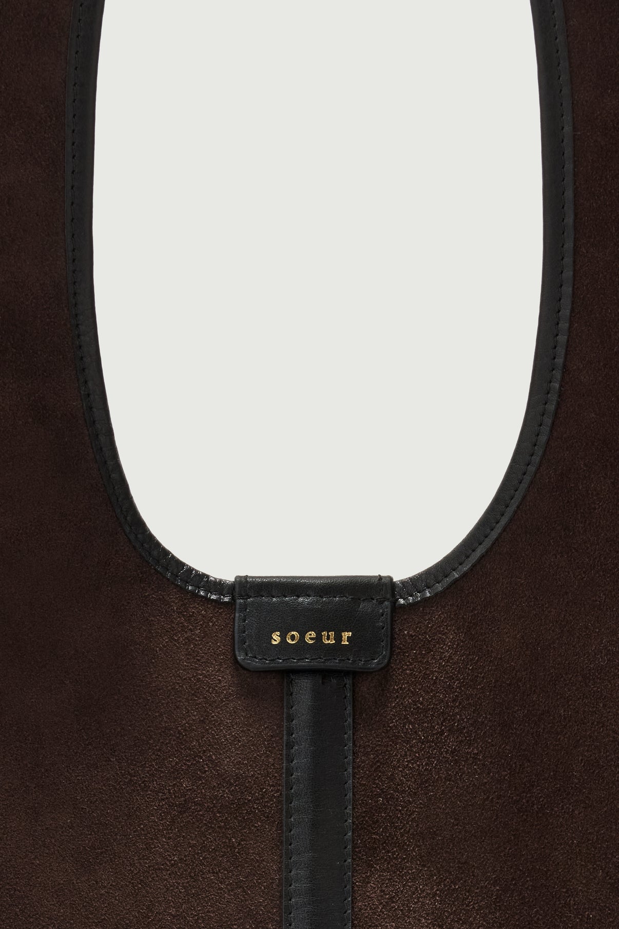 Cabas Douce – Dunkelbraun – Leder – Damen vue 3