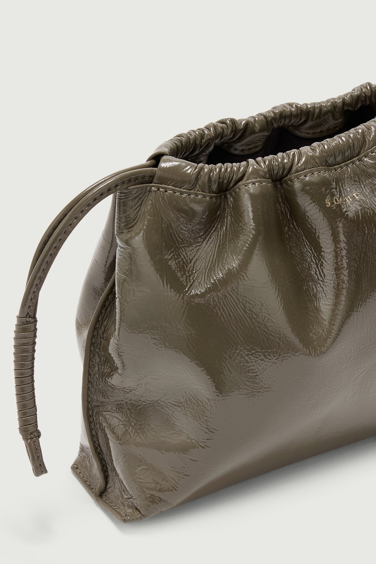 Tasche Suzette – Khaki – Leder – Damen vue 3