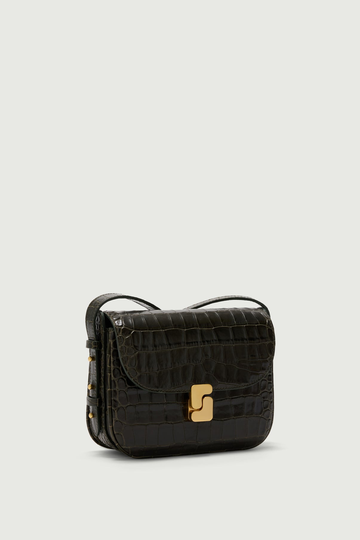Tasche Bellissima Mini - Olivgrün - Leder - Damen vue 2