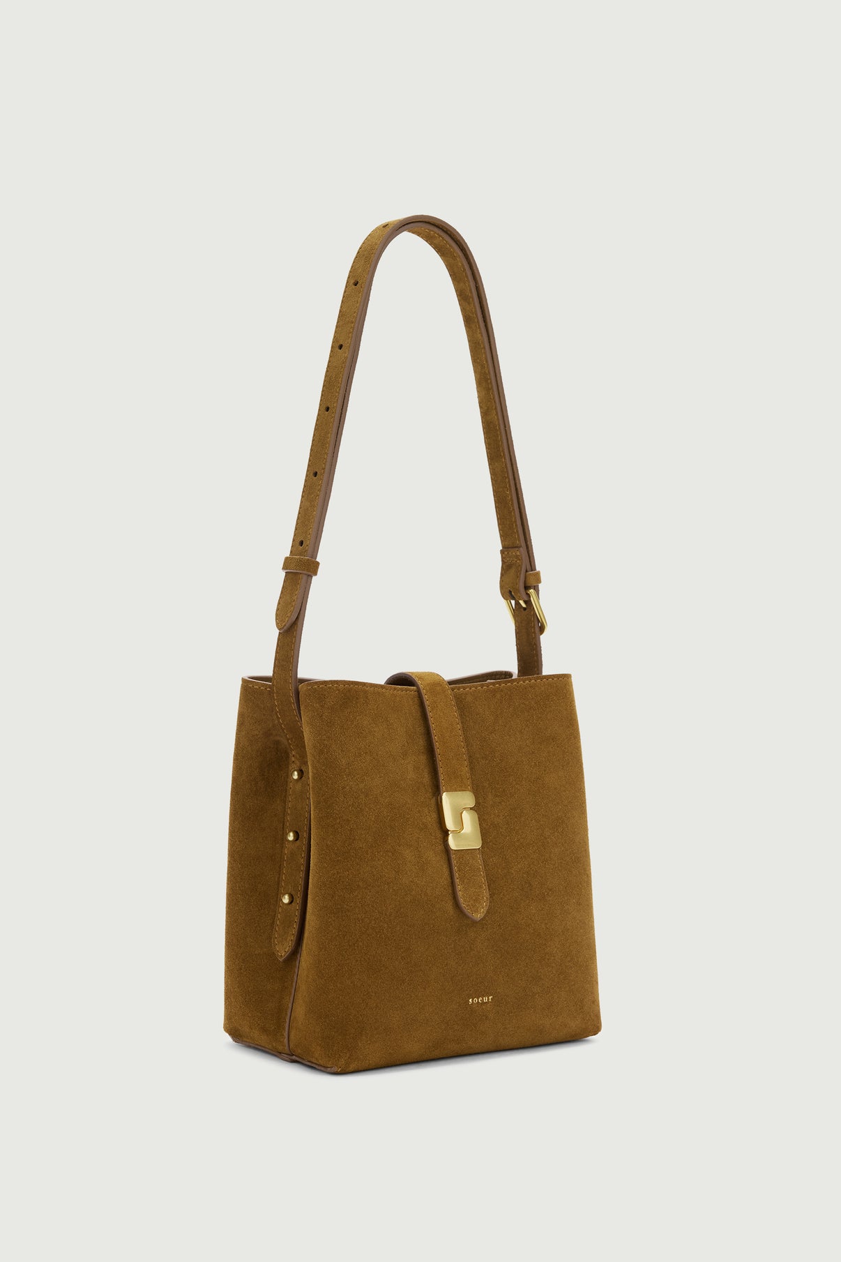 Sac Bello Mini - Caramel - Cuir - Femme vue 2
