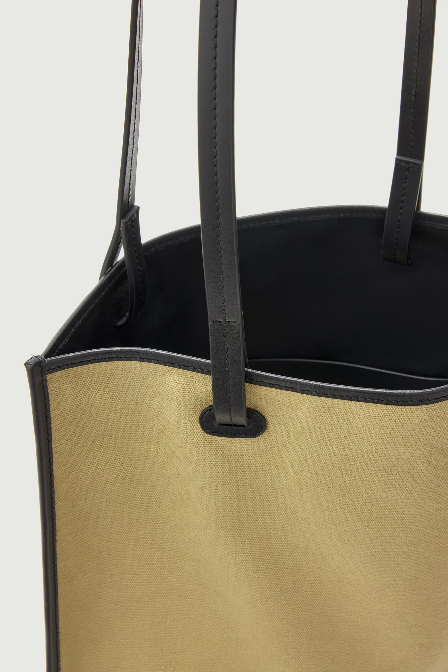 Sac Darlington - Beige/Noir - Coton - Femme