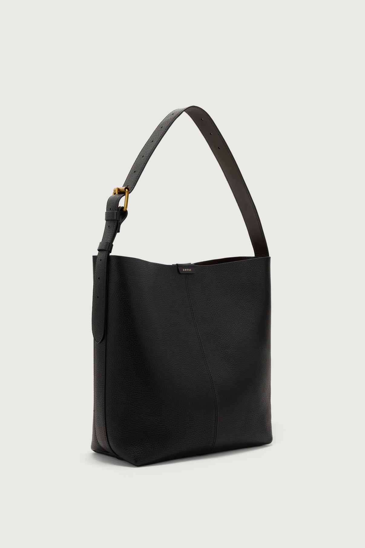 Sac Saudade - Noir - Cuir - Femme vue 2