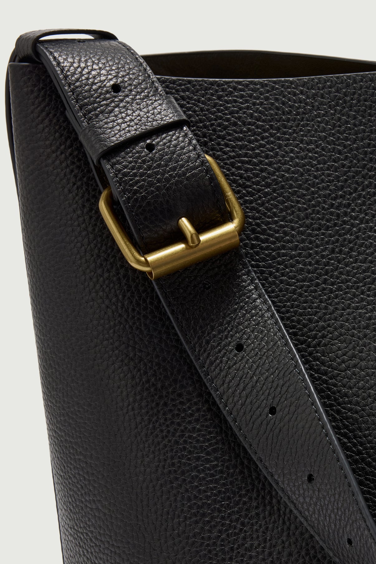 Sac Saudade - Noir - Cuir - Femme vue 3