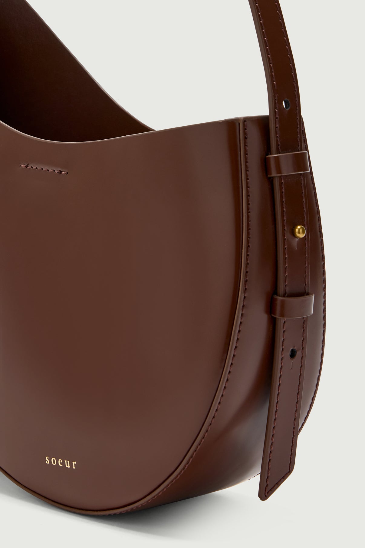 Sac Wino - Cognac - Cuir - Femme vue 3