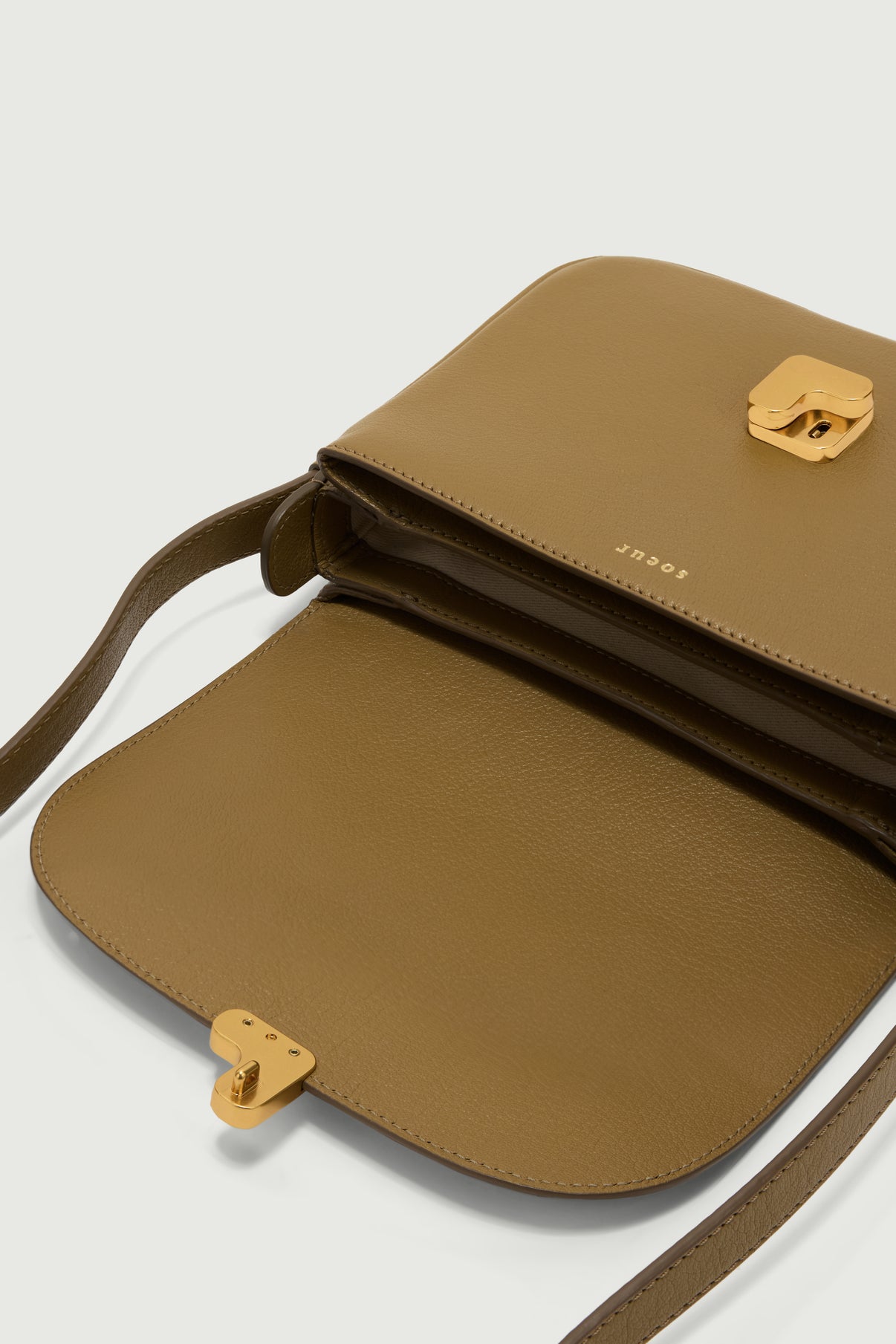 Sac Bellissima Mini - Bronze - Cuir - Femme vue 4