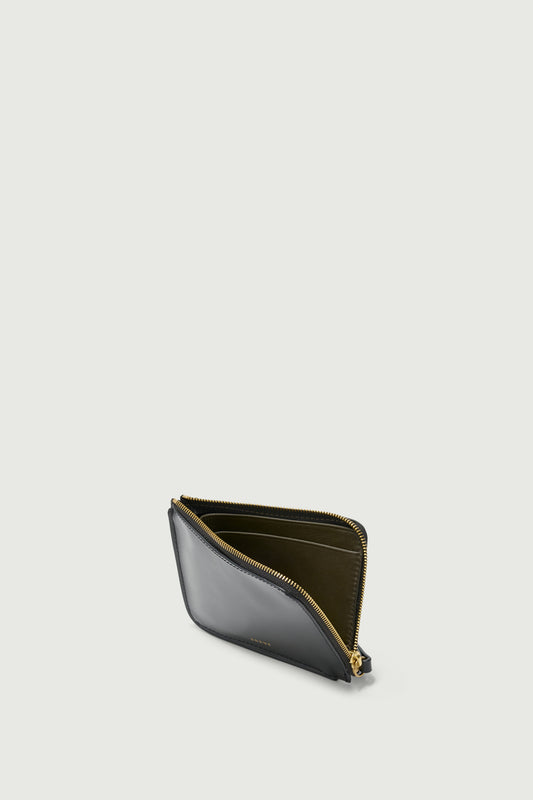 Kartenhalter Talia - Schwarz - Leder - Damen