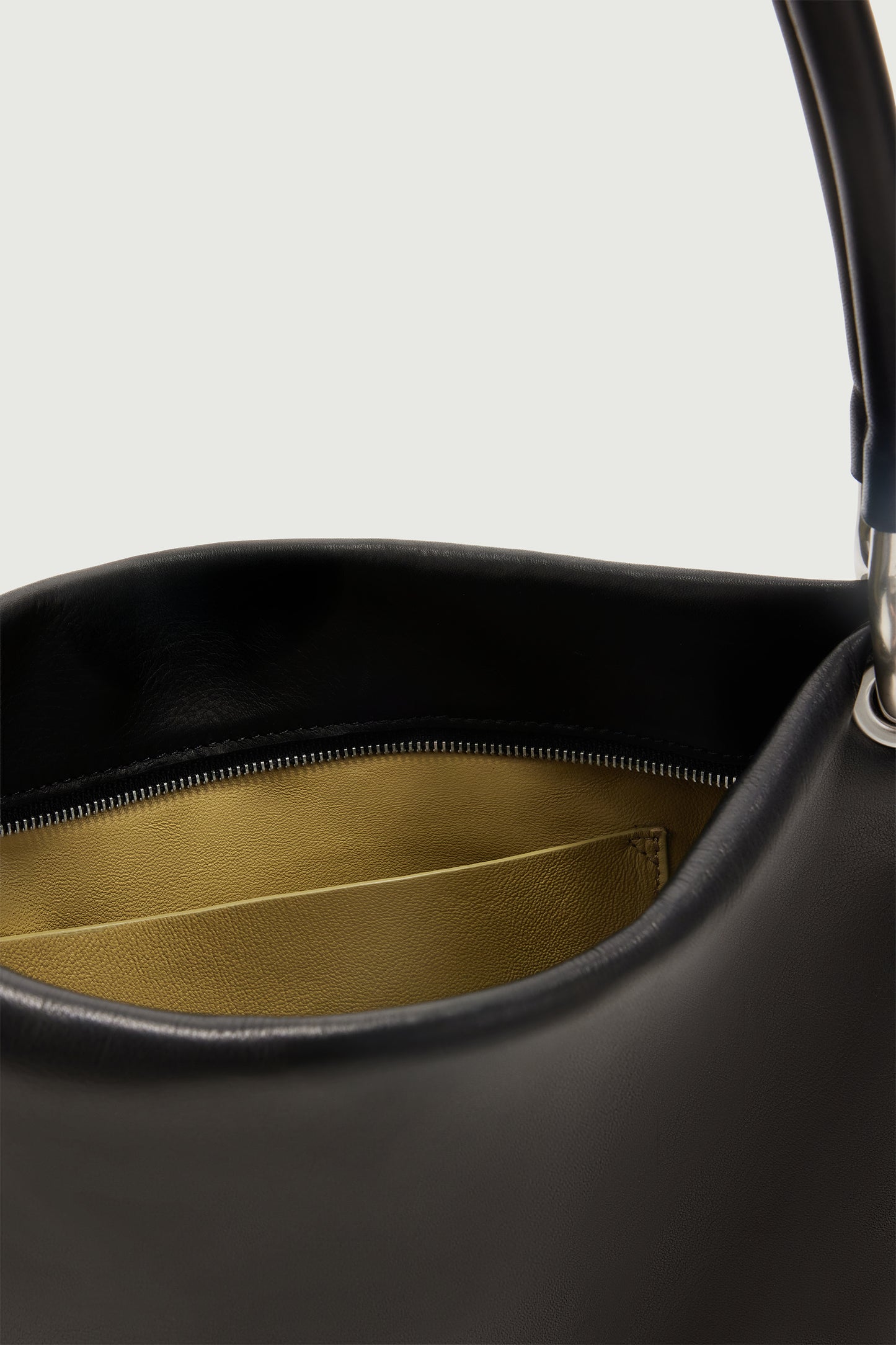 Cabas Gia Mini - Noir - Cuir - Femme