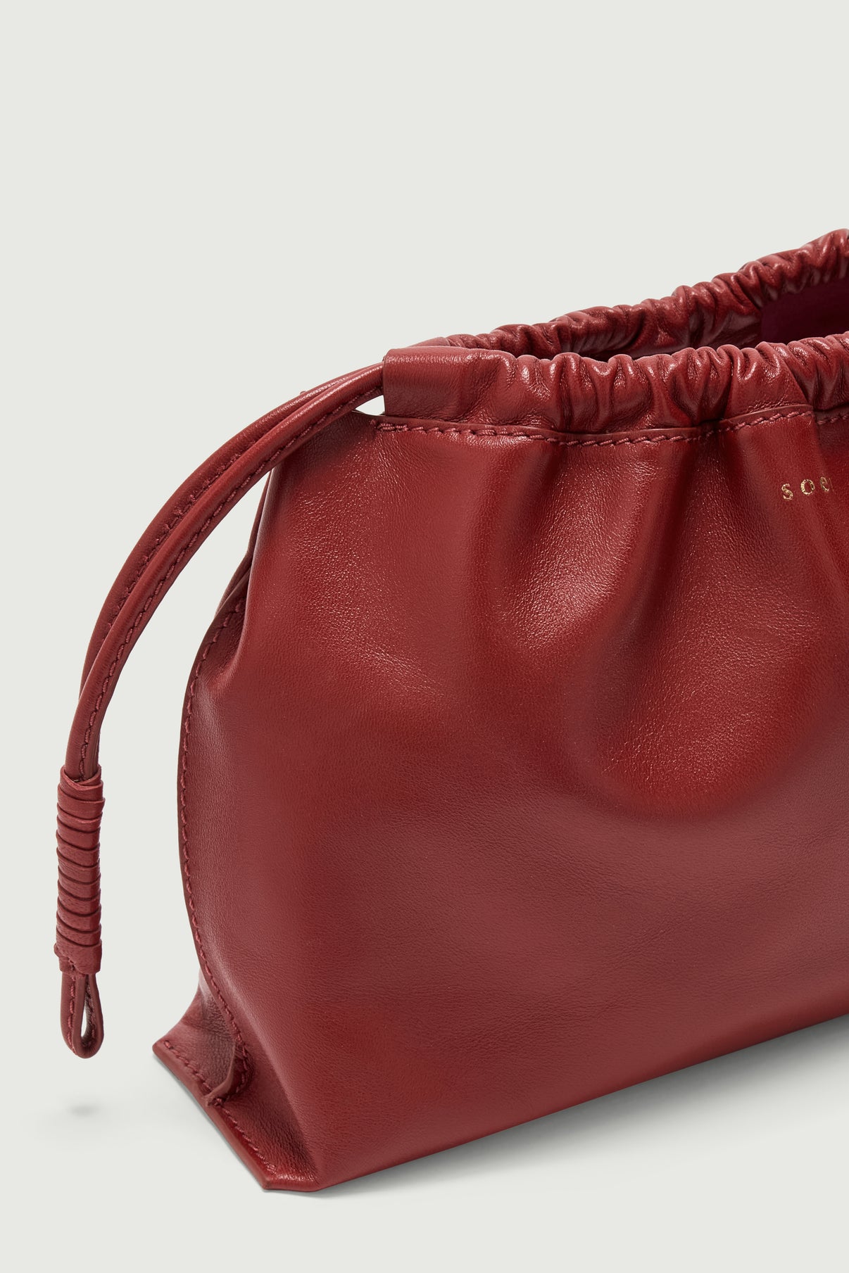 Tasche Suzette - Rot - Leder - Damen vue 3