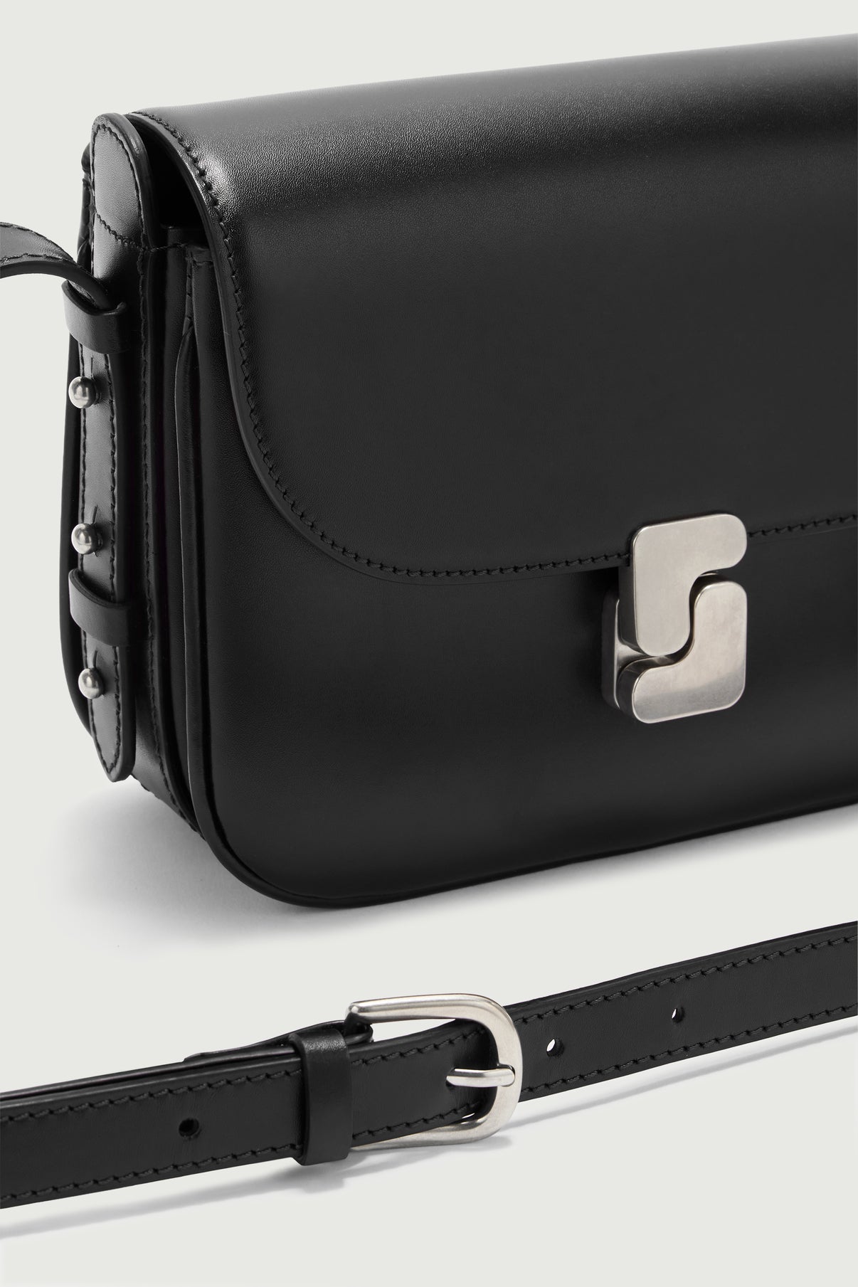 Tasche Bellissima Mini - Schwarz - Leder - Damen vue 3