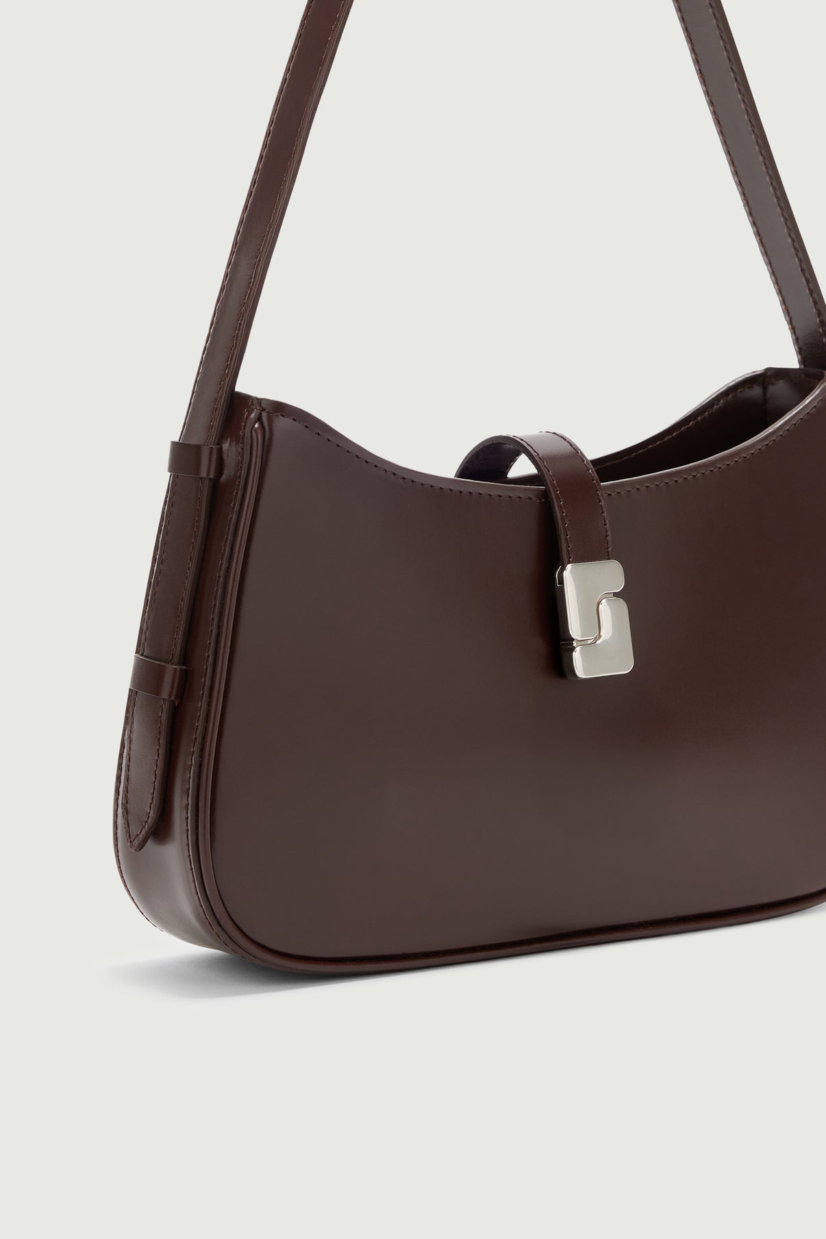 Tasche Bonnie - Schokolade - Leder - Damen vue 3