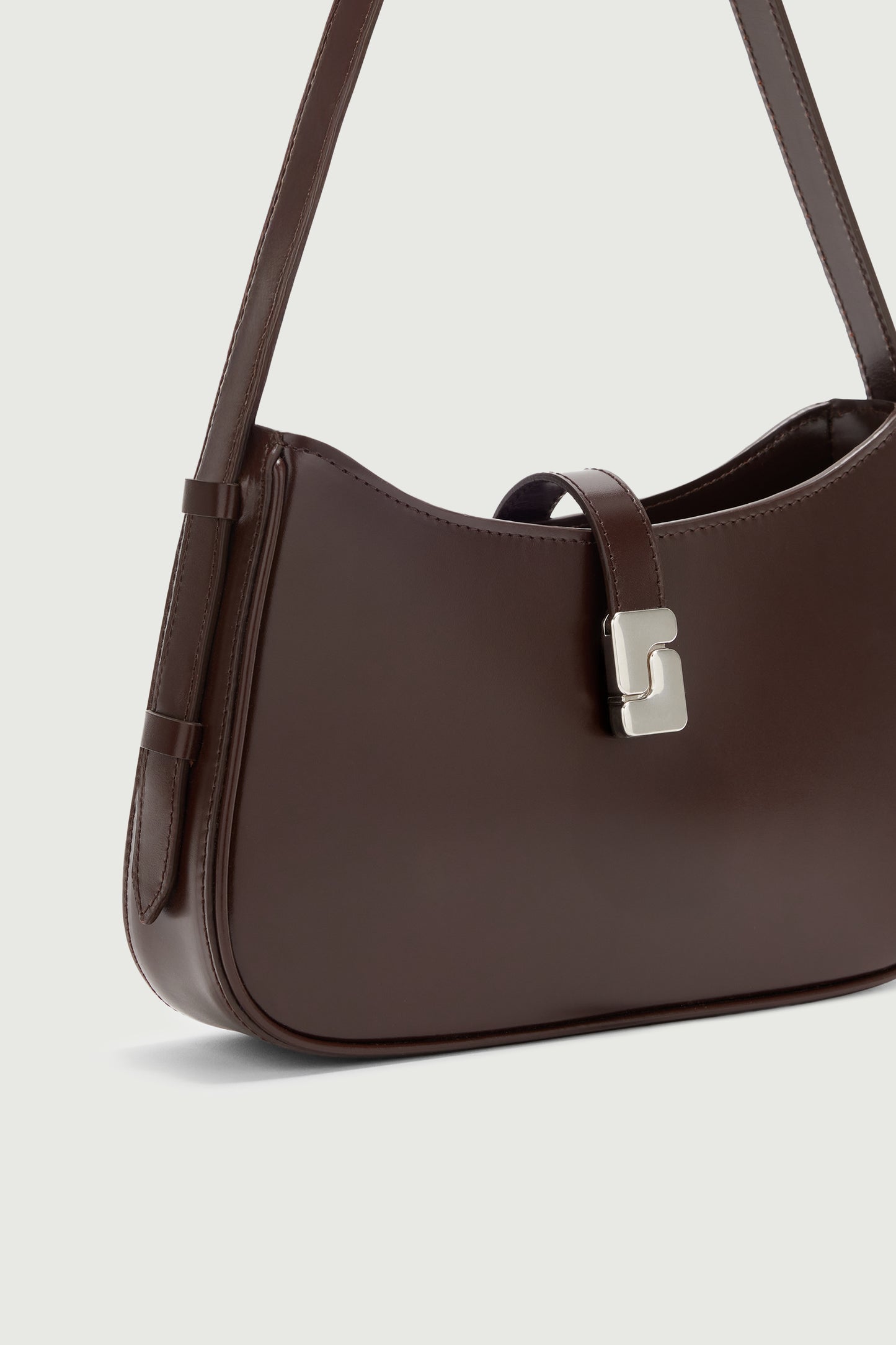 Tasche Bonnie - Schokolade - Leder - Damen