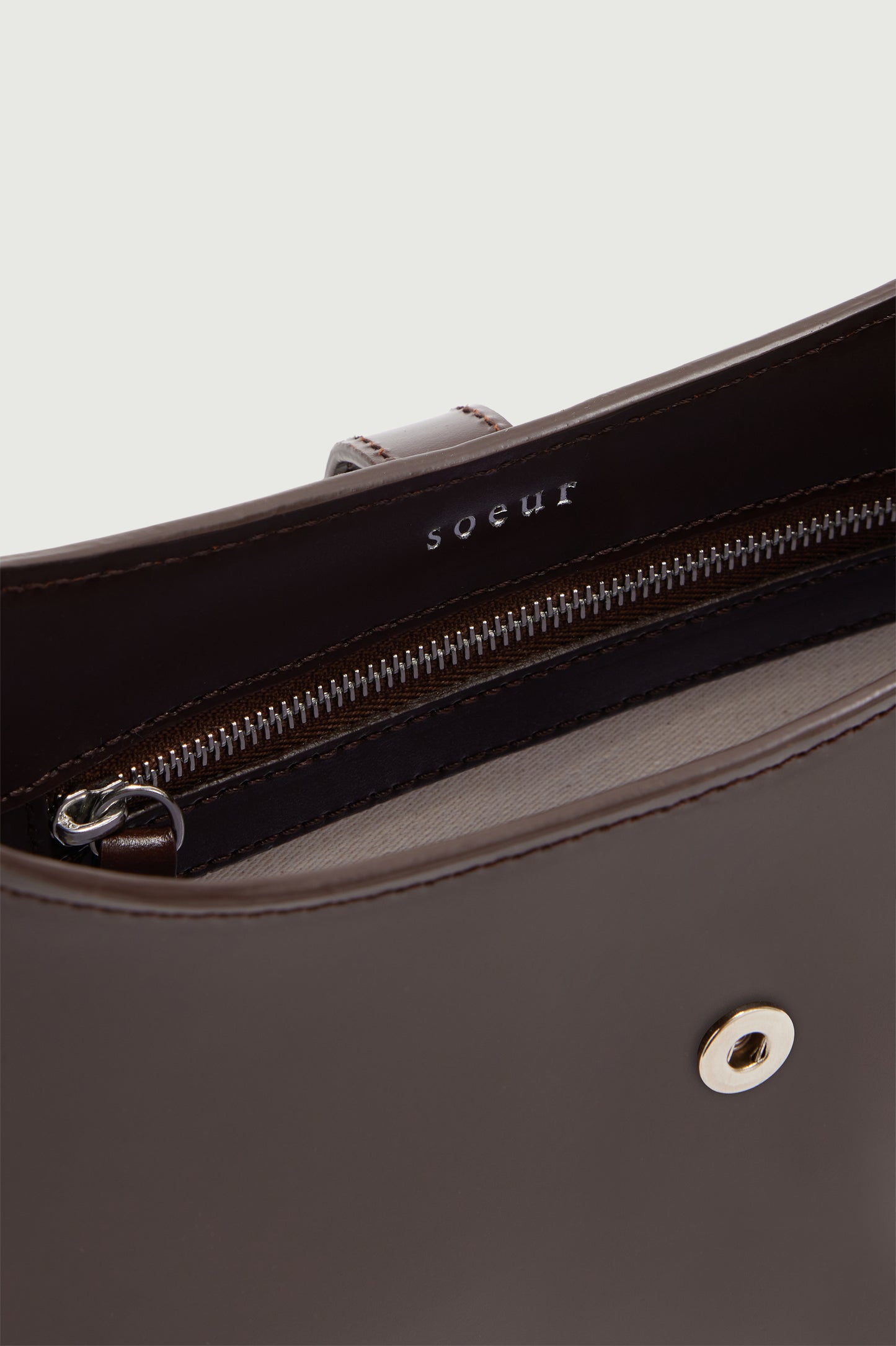 Tasche Bonnie - Schokolade - Leder - Damen