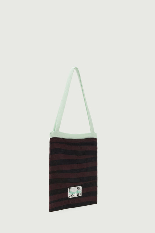 Sac Lola mini maille chocolat et noir Soeur & TL180 - Soeur