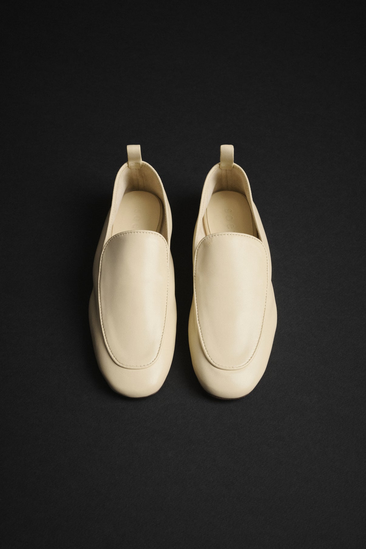 Loafers Nine - Ivory - Leather - Women vue 7
